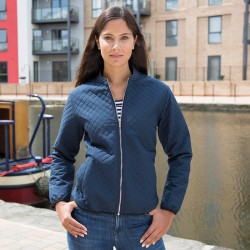 Plain Women's phantom MA1 softshell bomber Result